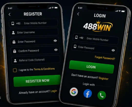 register and login